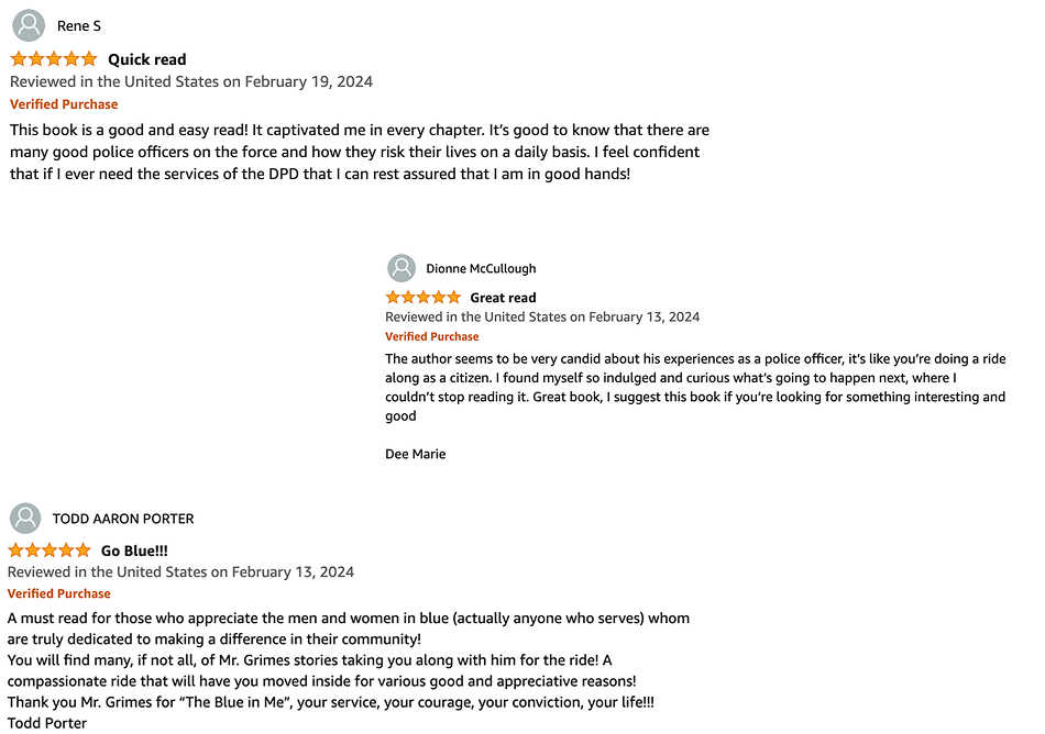 Customer reviews