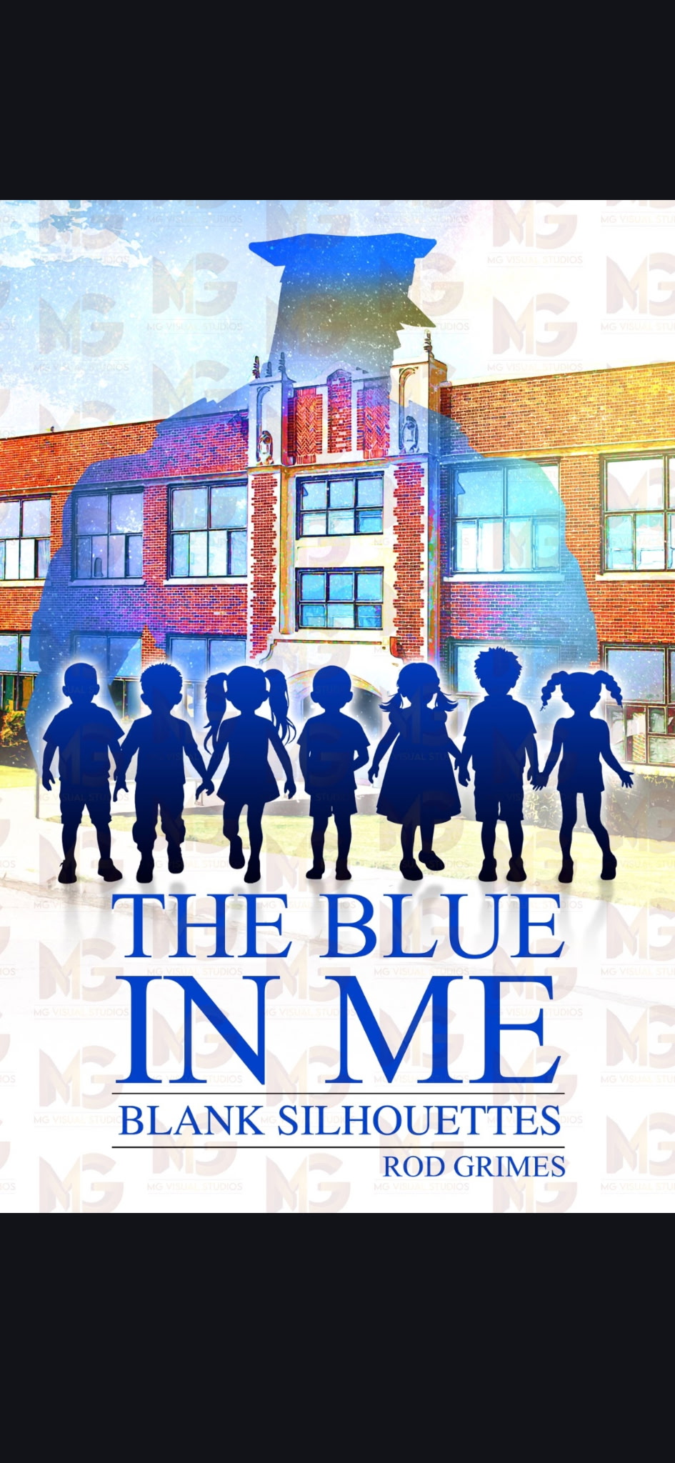 The Blue In Me: Blank Silhouettes cover